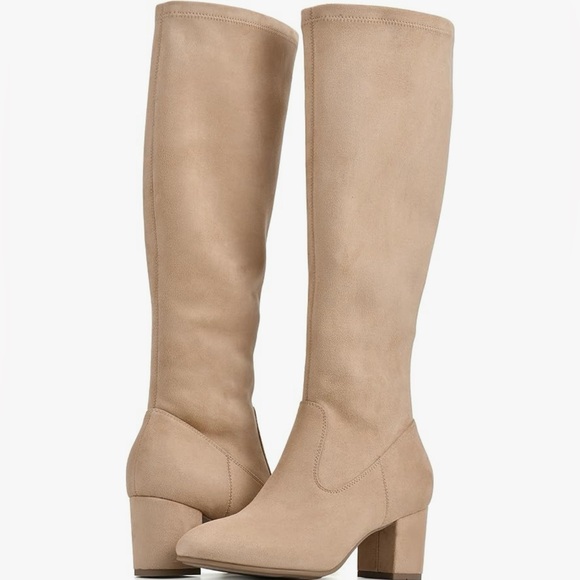 White Mountain Shoes - White Mountain Block Heel Tall Boot size 9.5